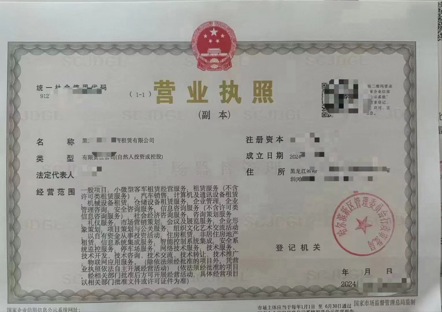 注冊與轉讓上海教育科技公司及黑龍江內資融資租代辦服務詳解